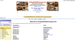Desktop Screenshot of antiqueradioexchange.com